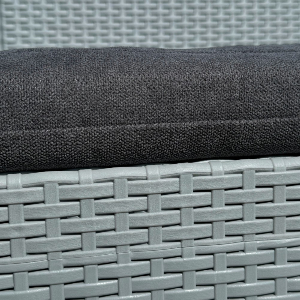 Трехместный диван Royal Family LANA LUX цвет светло-серый